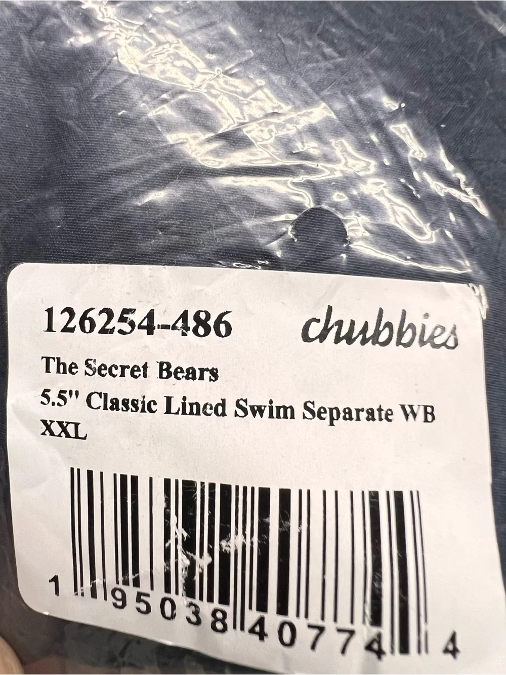 New chubbies Chicago‎ Bears 5.5” Classic Lined Swim Trunks Shorts
